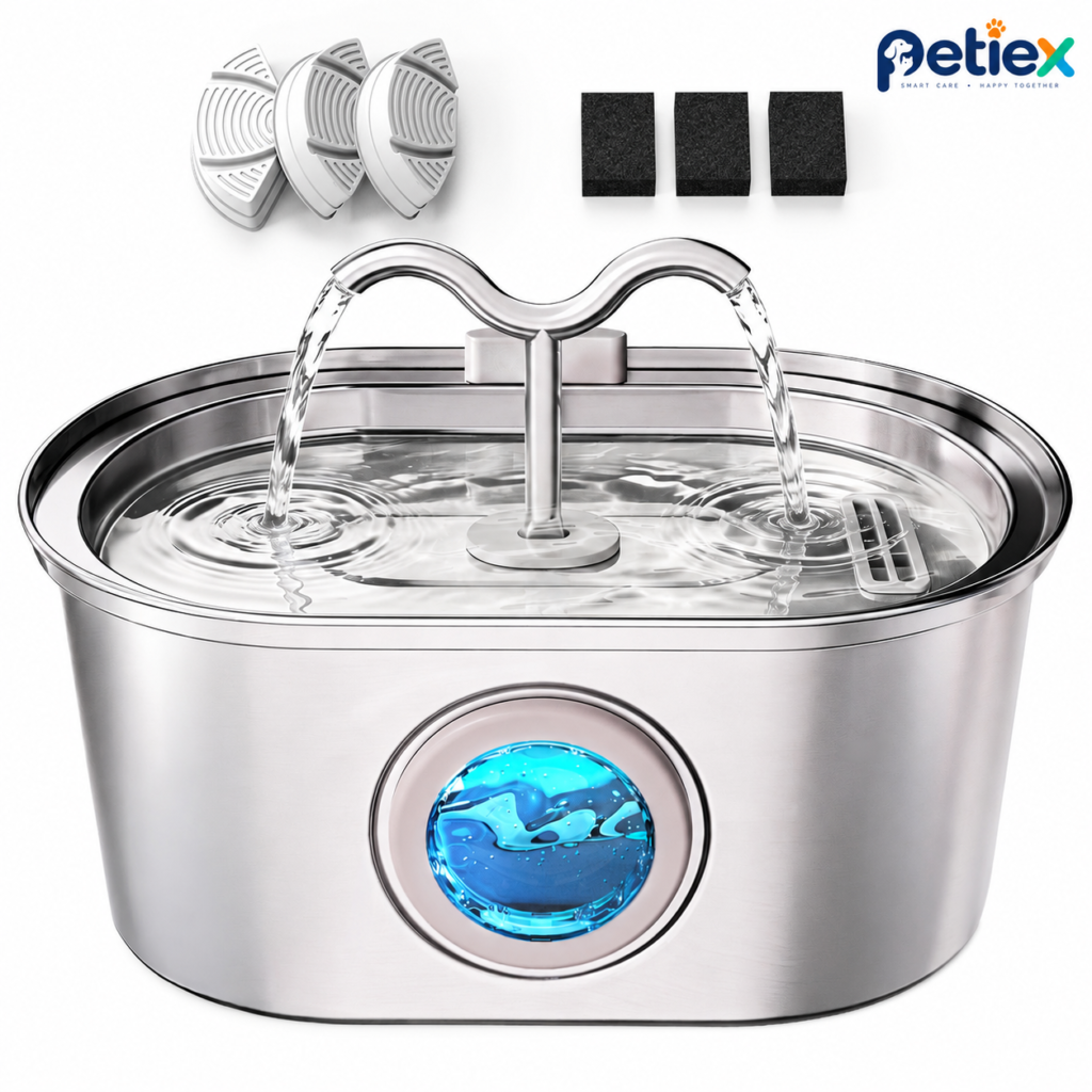 3.2L Cat Water Fountain PWA-01 - Pet Water Fountains - PETIEX