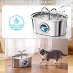 3.2L Cat Water Fountain PWA-01 - Pet Water Fountains - PETIEX