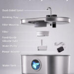 8L Dog Water Fountain PWA-04 - Pet Water Fountains - PETIEX