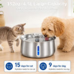 4.5L Cat Water Fountain PWA-05 - Pet Water Fountains - PETIEX