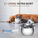4L Cat Water Fountain PWA-06 - Pet Water Fountains - PETIEX
